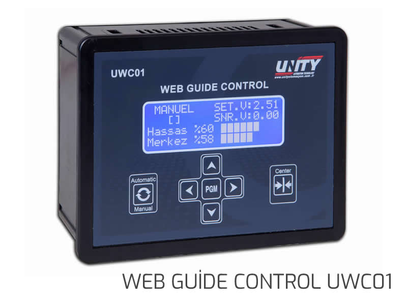 UWC01 Web Guide Kenar Kontrol Cihazı